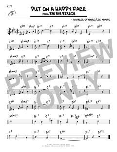 Put On A Happy Face von Charles Strouse (Download) 