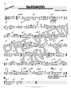Quasimodo von Charlie Parker (Download) 