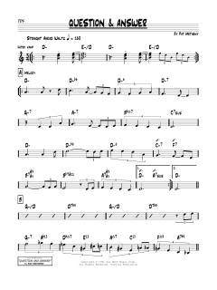 Question & Answer von Pat Metheny (Download) 