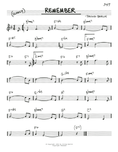 Remember von Irving Berlin (Download) 