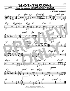 Send In The Clowns von Stephen Sondheim (Download) 