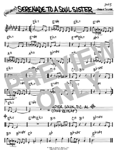 Serenade To A Soul Sister von Horace Silver (Download) 