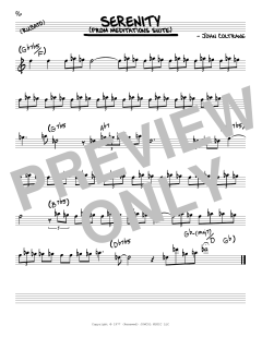 Serenity von John Coltrane (Download) 