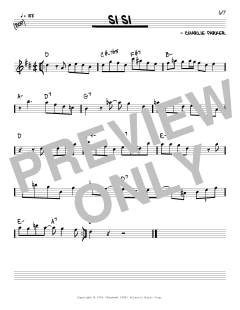 Si Si von Charlie Parker (Download) 