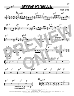 Sippin' At Bells von Miles Davis (Download) 