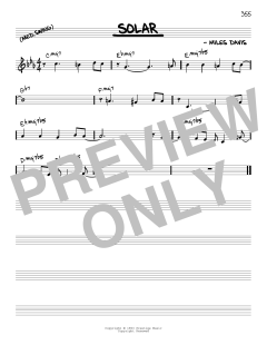 Solar [Reharmonized version] von Miles Davis (Download) 