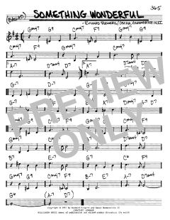 Something Wonderful von Richard Rodgers (Download) 
