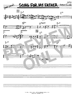 Song For My Father von Horace Silver (Download) 