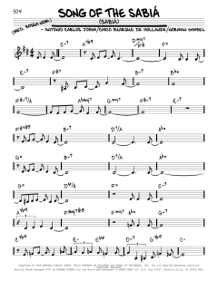 Song Of The Sabia von Norman Gimbel (Download) 