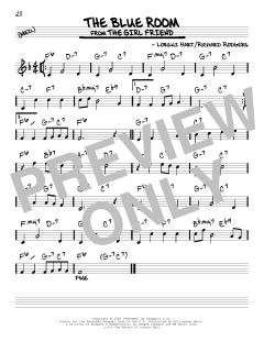 The Blue Room von Richard Rodgers (Download) 