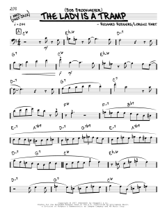 The Lady Is A Tramp von Bob Brookmeyer (Download) 
