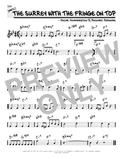 The Surrey With The Fringe On Top [Reharmonized version] von Oscar Hammerstein II (Download) 