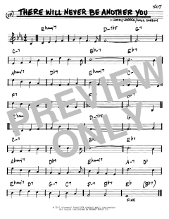 There Will Never Be Another You von Mack Gordon (Download) 