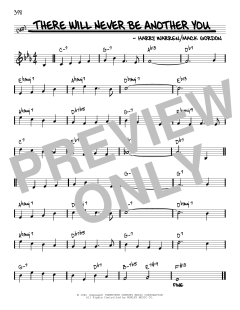 There Will Never Be Another You [Reharmonized version] von Mack Gordon (Download) 