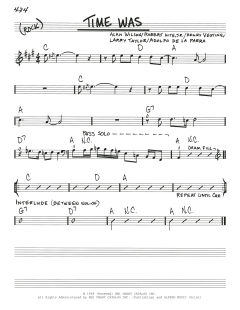 Time Was von Alan Wilson (Download) 