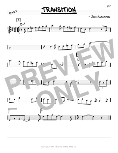 Transition von John Coltrane (Download) 