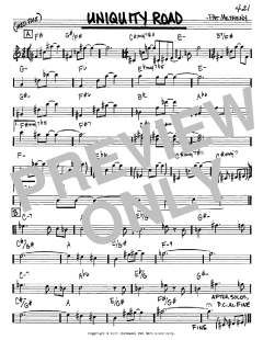Uniquity Road von Pat Metheny (Download) 