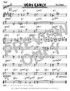Very Early von Bill Evans (Download) 