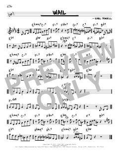 Wail von Bud Powell (Download) 