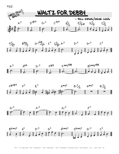 Waltz For Debby [Reharmonized version] von Bill Evans (Download) 