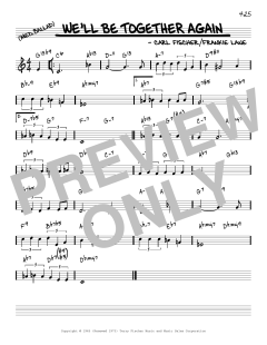We'll Be Together Again [Reharmonized version] von Frankie Laine (Download) 