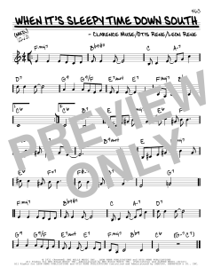 When It's Sleepy Time Down South von Louis Armstrong (Download) 