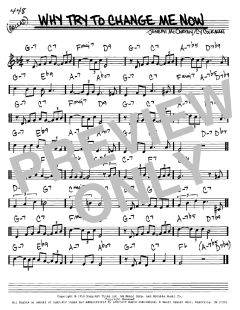Why Try To Change Me Now von Cy Coleman (Download) 