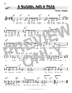 A Bushel And A Peck von Frank Loesser (Download) 