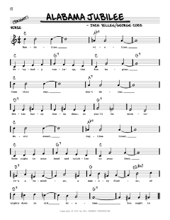 Alabama Jubilee von Jack Yellen (Download) 