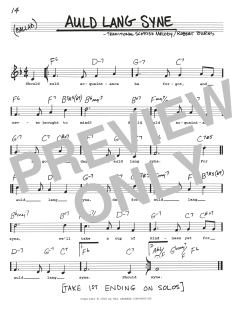 Auld Lang Syne von Robert Burns (Download) 