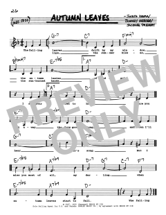 Autumn Leaves von Joseph Kosma (Download) 
