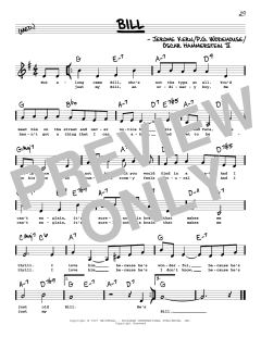 Bill von Jerome Kern (Download) 