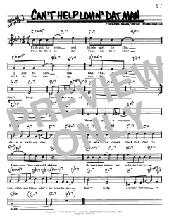 Can't Help Lovin' Dat Man von Jerome Kern (Download) 
