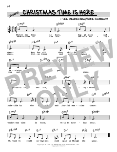 Christmas Time Is Here von Lee Mendelson (Download) 