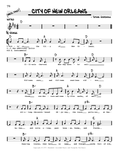 City Of New Orleans von Arlo Guthrie (Download) 