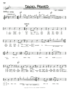 Daniel Prayed (Download) 