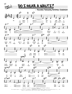 Do I Hear A Waltz? von Stephen Sondheim (Download) 