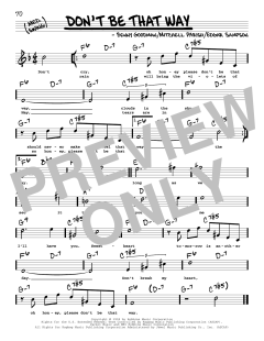 Don't Be That Way von Benny Goodman (Download) 