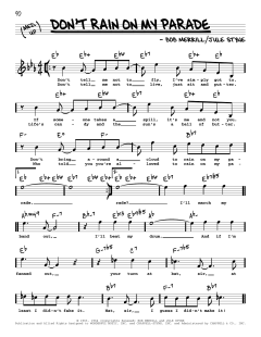 Don't Rain On My Parade von Jule Styne (Download) 
