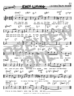 Easy Living von Billie Holiday (Download) 
