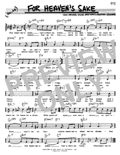 For Heaven's Sake von Bill Evans (Download) 