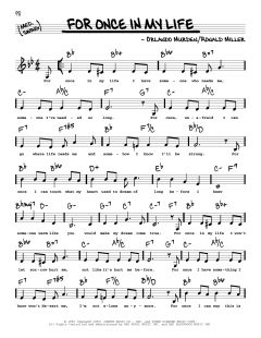 For Once In My Life von Stevie Wonder (Download) 