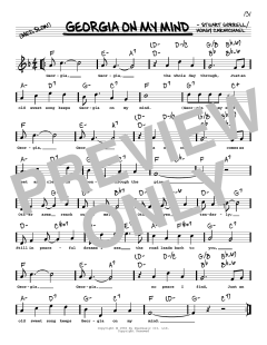 Georgia On My Mind von Ray Charles (Download) 
