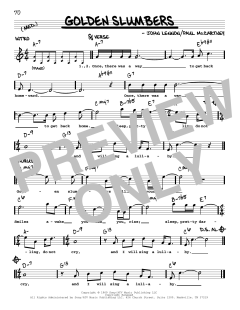 Golden Slumbers [Jazz version] von The Beatles (Download) 