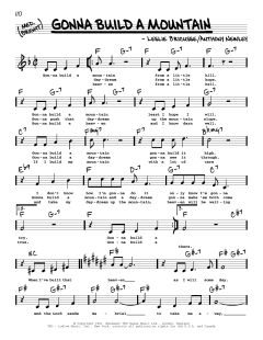 Gonna Build A Mountain von Anthony Newley (Download) 