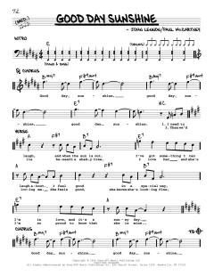 Good Day Sunshine [Jazz version] von The Beatles (Download) 