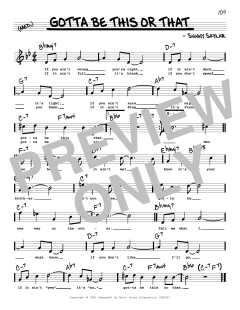 Gotta Be This Or That von Sunny Skylar (Download) 