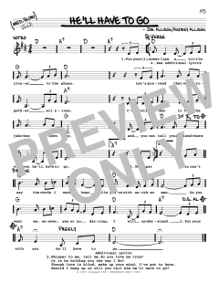 He'll Have To Go von Jim Reeves (Download) 