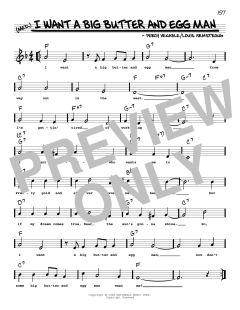 I Want A Big Butter And Egg Man von Louis Armstrong (Download) 