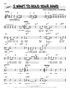 I Want To Hold Your Hand [Jazz version] von The Beatles (Download) 